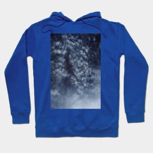 Blue veiled moon II Hoodie